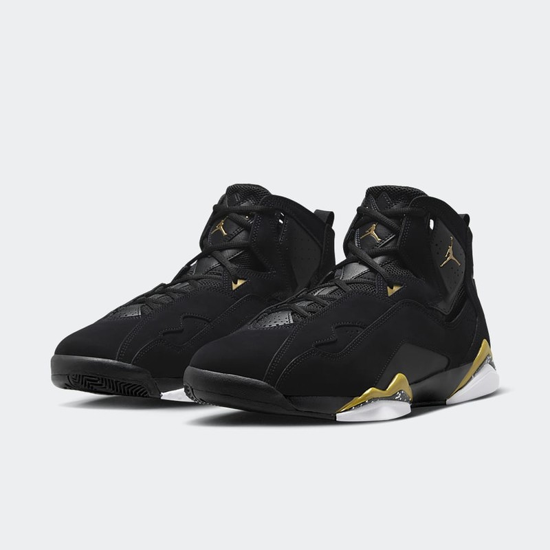 Black and yellow flight jordans on sale