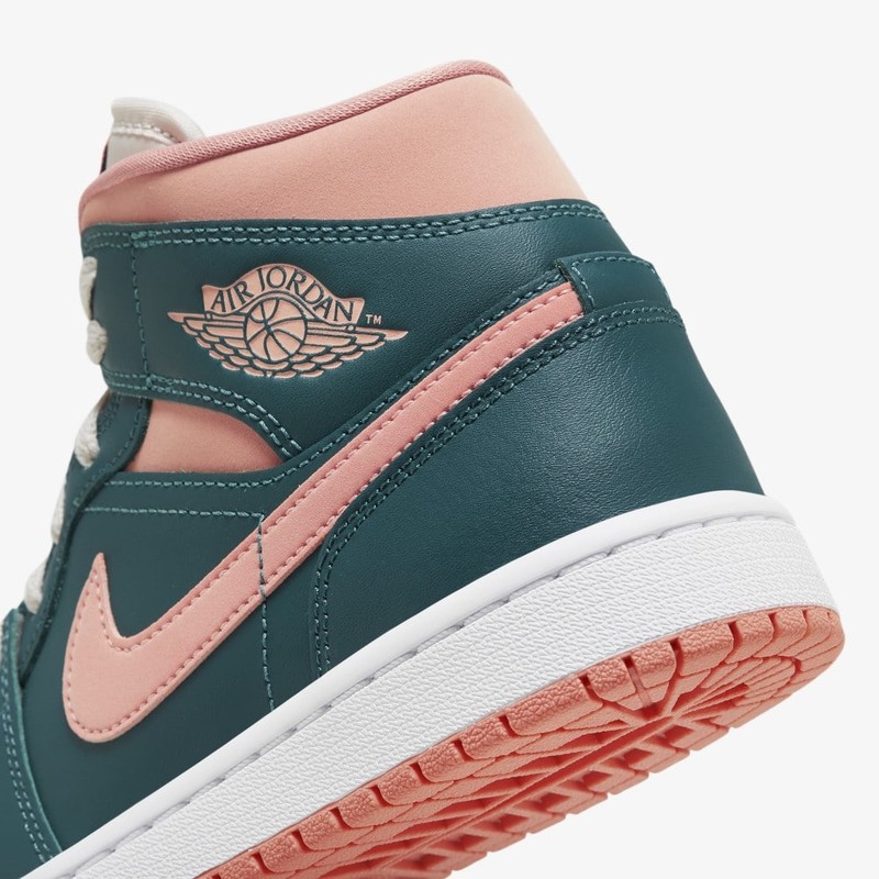 Air Jordan 1 Mid Dark Teal Green | BQ6472-308