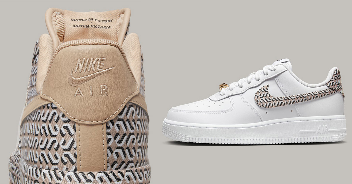 Das „United in Victory“ Pack präsentiert den ikonischen Nike Air Force 1 mit einer Botschaft