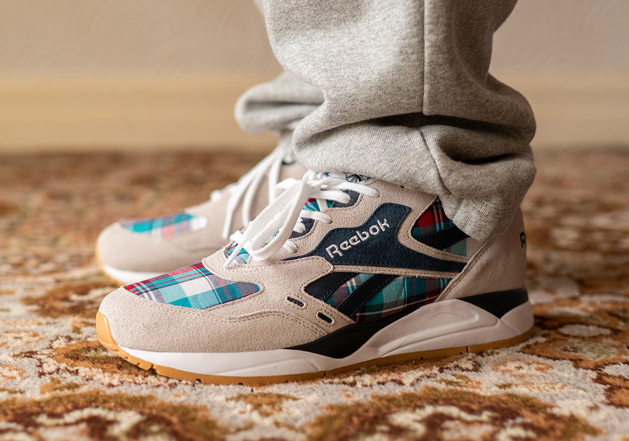 size? and Reebok Design the Bolton "Ree-Cut Running Club" in Madras Style