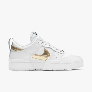 Nike Dunk Low Disrupt White Gold | DD9676-100