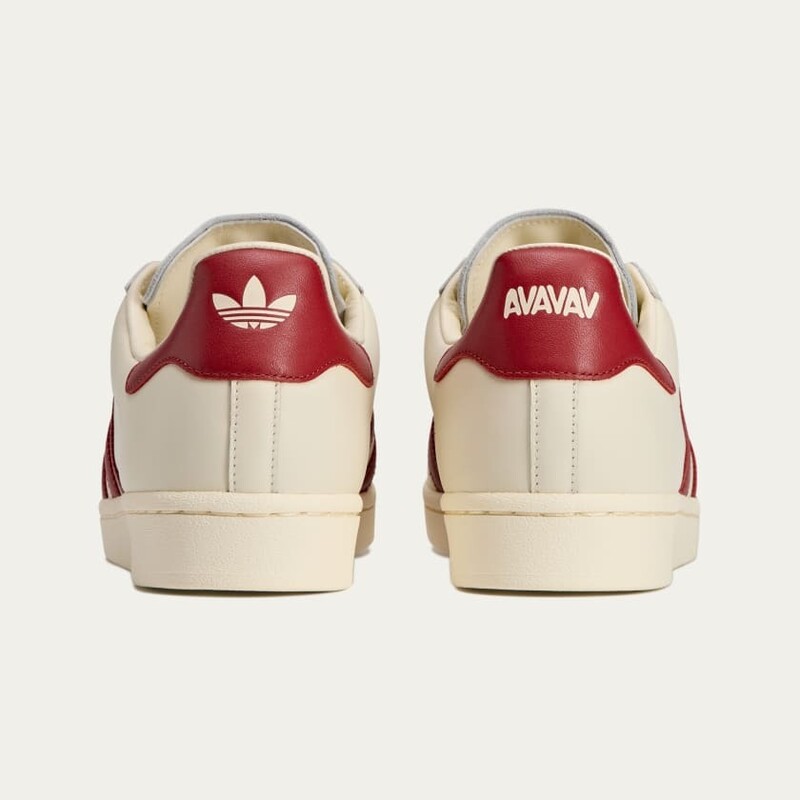 AVAVAV x adidas Superfinger Superstar "Better Scarlet" | JP7142