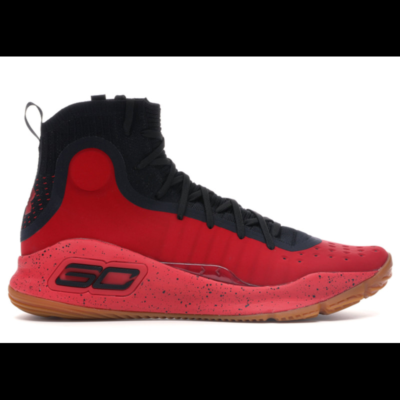 Under armour curry store 4 red black gum