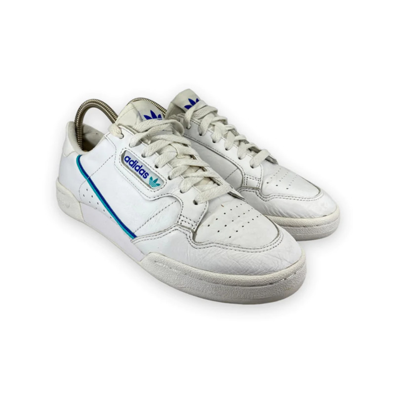 Adidas continental 80 off white clearance blue