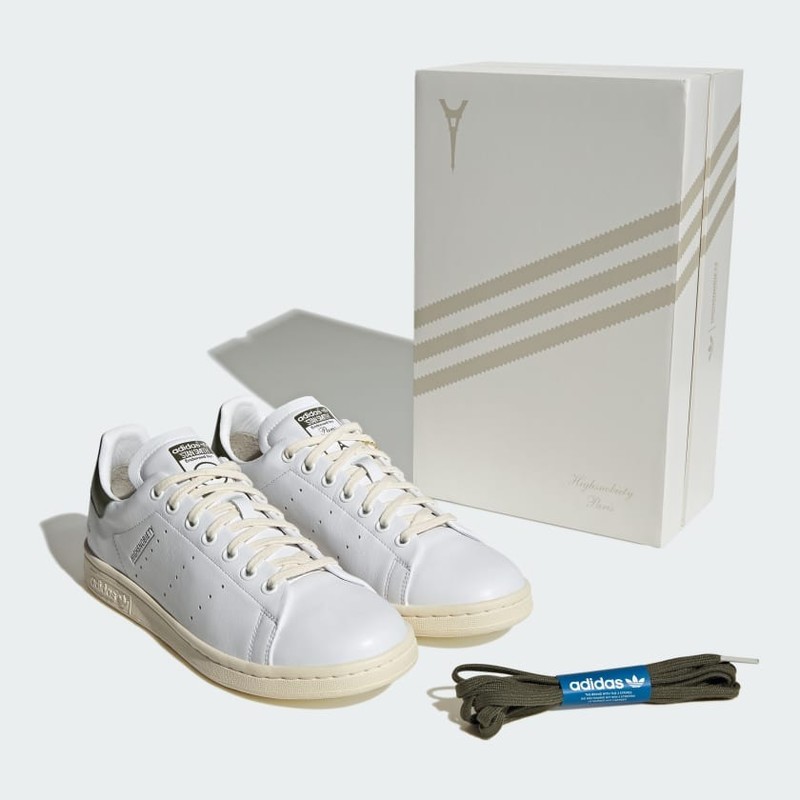 Highsnobiety x adidas Stan Smith Paris "Cloud White" | IE2530