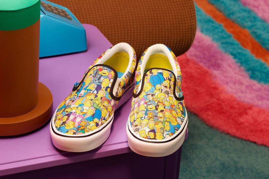 Vans kündigt eine Kollabo mit den Simpsons an