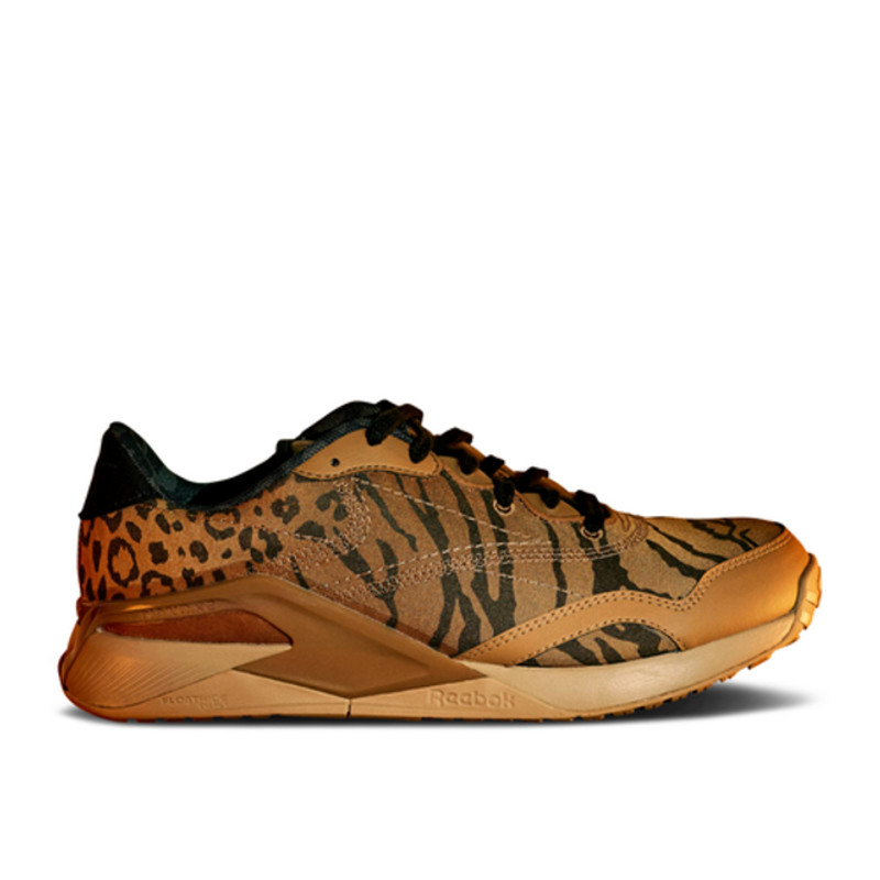 Reebok print shop smooth gold