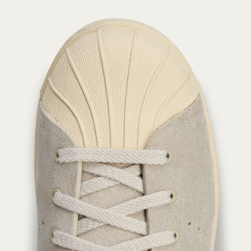 Wales Bonner x adidas Originals Superstar Hi "Mist Stone" | JQ7633