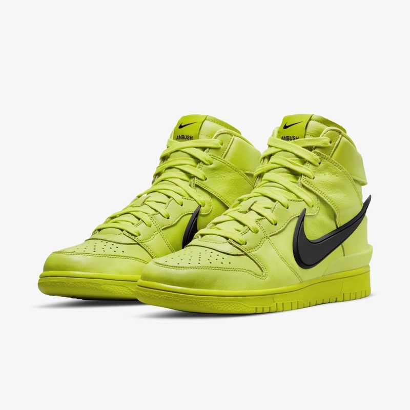 Ambush x Nike Dunk High Flash Lime | CU7544-300