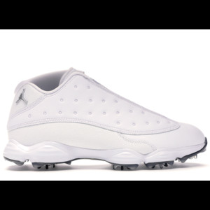 Jordan 13 Retro Golf Cleat White Black | 917719-102