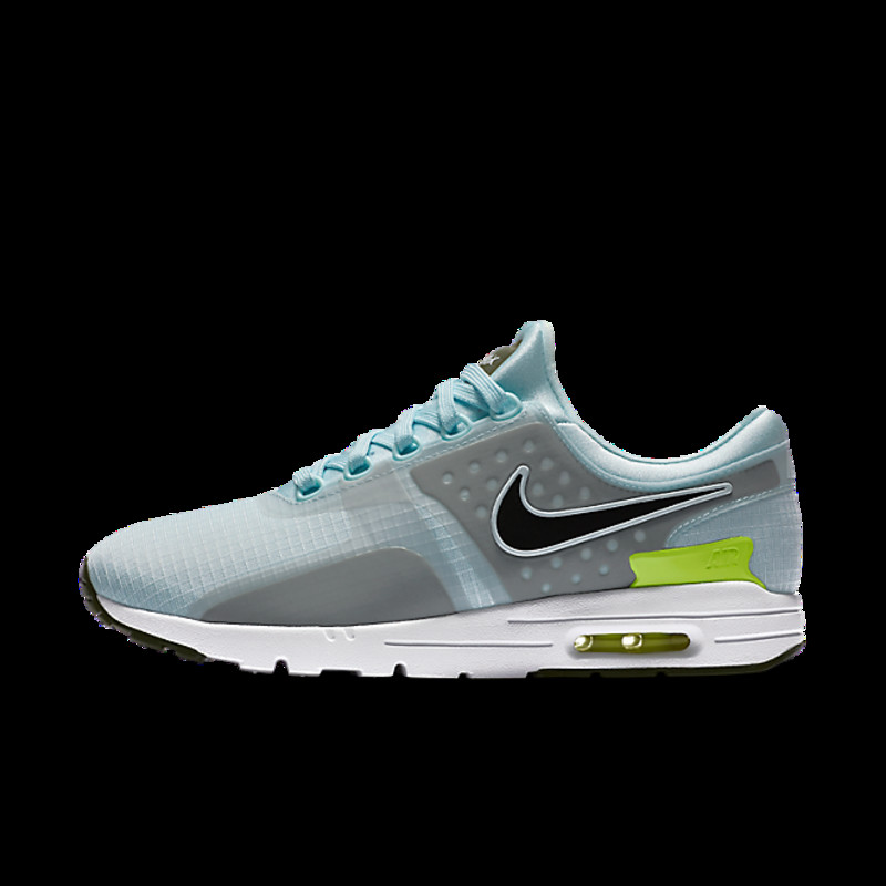 Nike Wmns Air Max Zero Si Glacier Blue black legion Green white