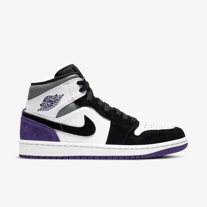 Air Jordan 1 Mid Purple Heel | 852542-105