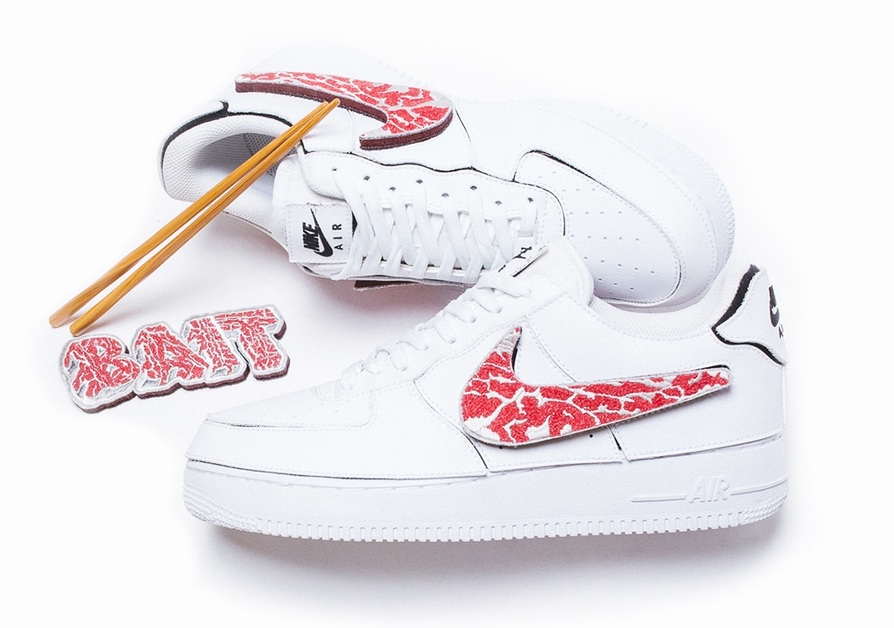 BAIT x Nike Air Force 1 „A5 Wagyu“ mit austauschbaren Patches