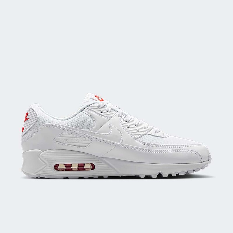 Nike Air Max 90 "White/Light Crimson" | DM0029-118