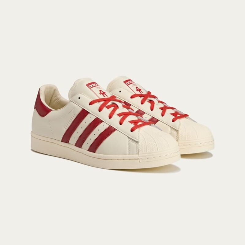 AVAVAV x adidas Superfinger Superstar "Better Scarlet" | JP7142