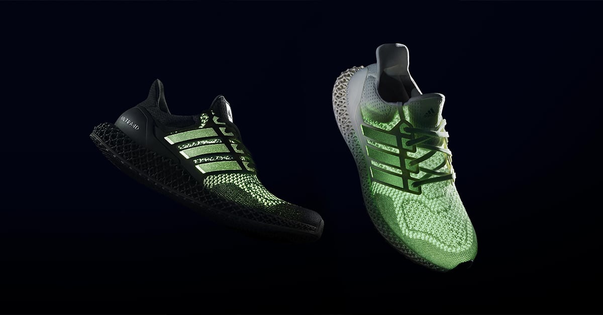 Weiterentwickelter adidas Ultra 4D erhält glow-in-the-dark Feature