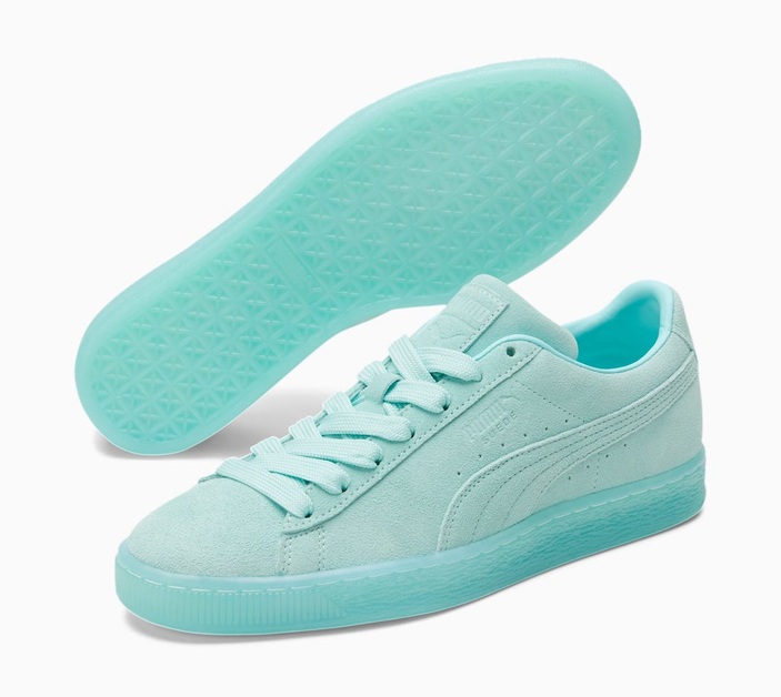 Wann du den eisigen PUMA Suede Classic „Aruba Blue“ kaufen kannst