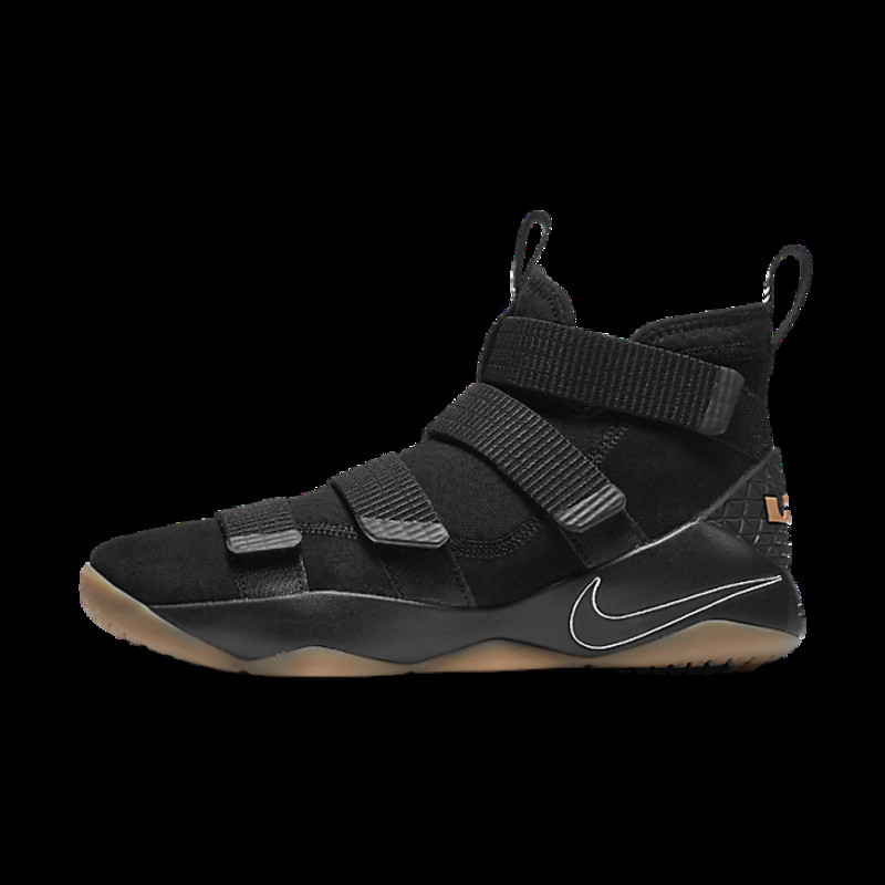 Lebron soldier cheap 11 black gum