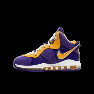 Nike Lebron 8 QS Lakers GS Purple Yellow CT5115-500