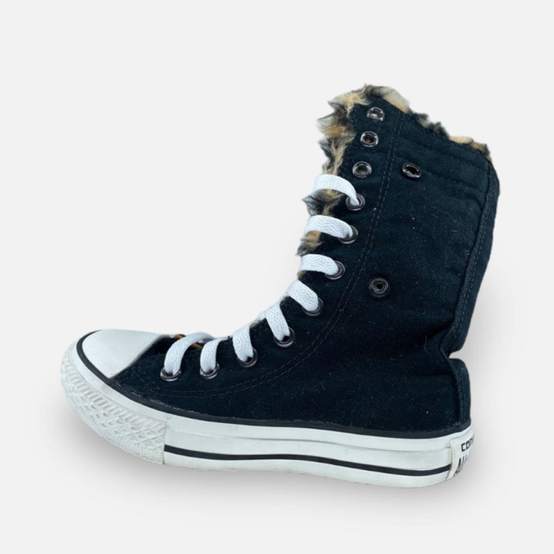 Kids converse best sale knee high tops