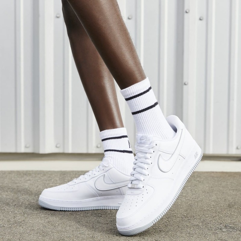 Nike Air Force 1 '07 40th anniversary sneakers in white