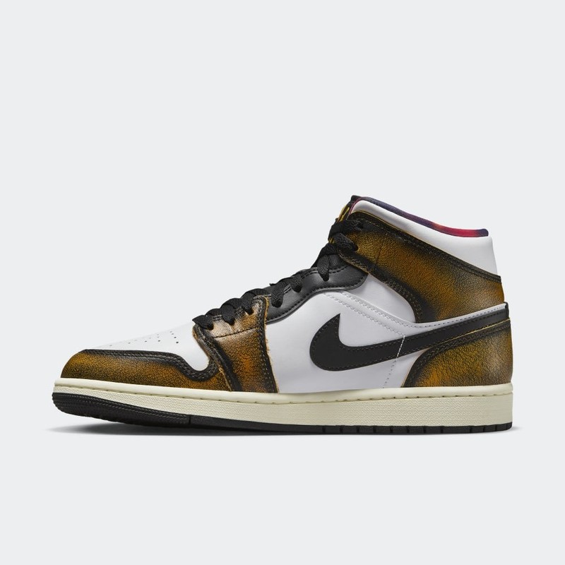 Air Jordan 1 Mid Taxi Wear Away | DQ8417-071