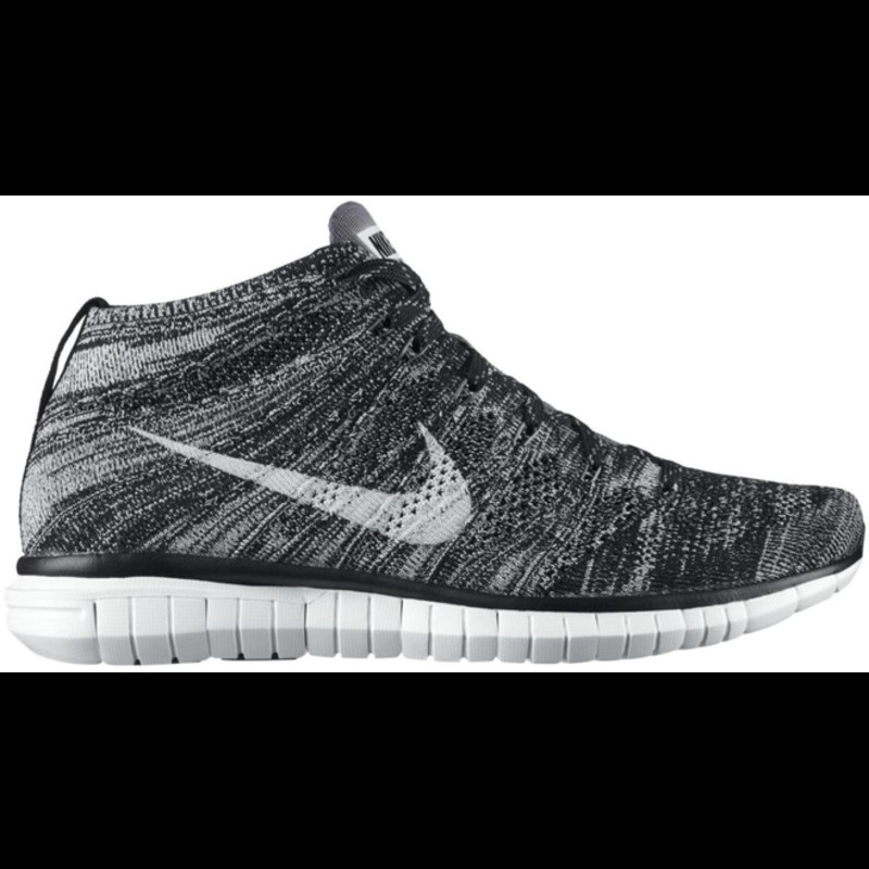 Nike free flyknit shop chukka black pure platinum