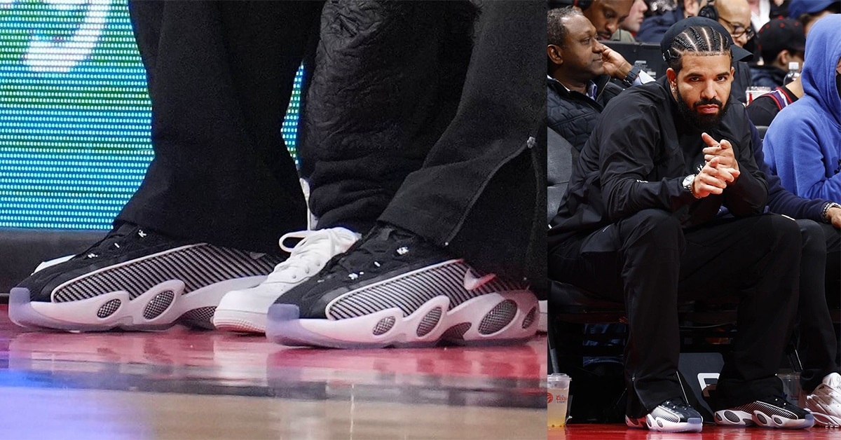 Drake Shows a Revamped Nike Zoom Flight 95