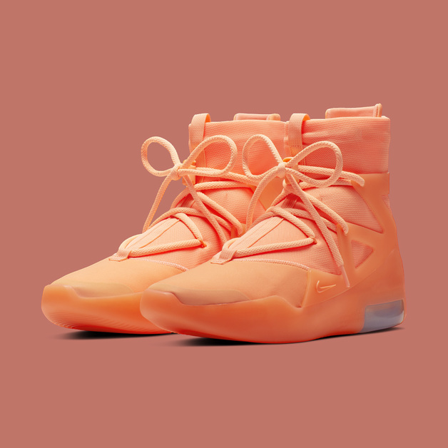 Nike Air Fear of God 1 "Orange Pulse" und "Frosted Spruce"