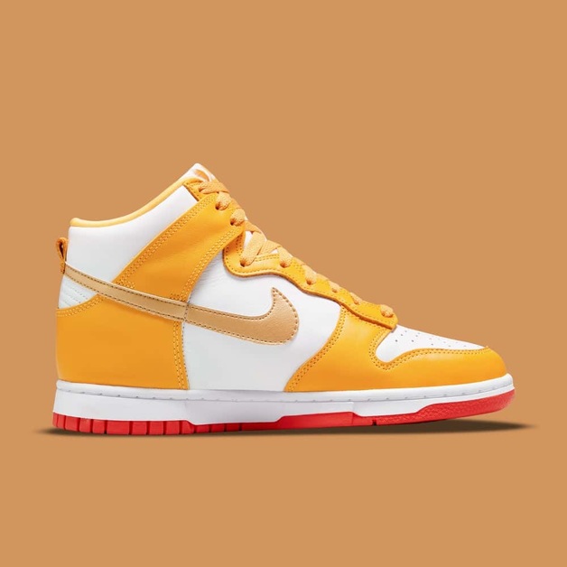 Nike Dunk High "Laser Orange" Scheduled for November 2021