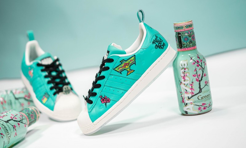 AriZona Iced Tea x adidas Superstar Bright Turquoise | GZ2871