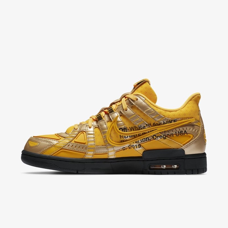 Off-White x Nike Rubber Dunk University Gold (Asia excl.) | CU6015-700