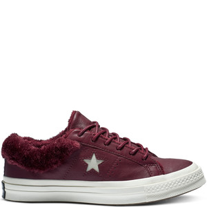 Converse One Star Street Warmer Leather Low Top | 162602C