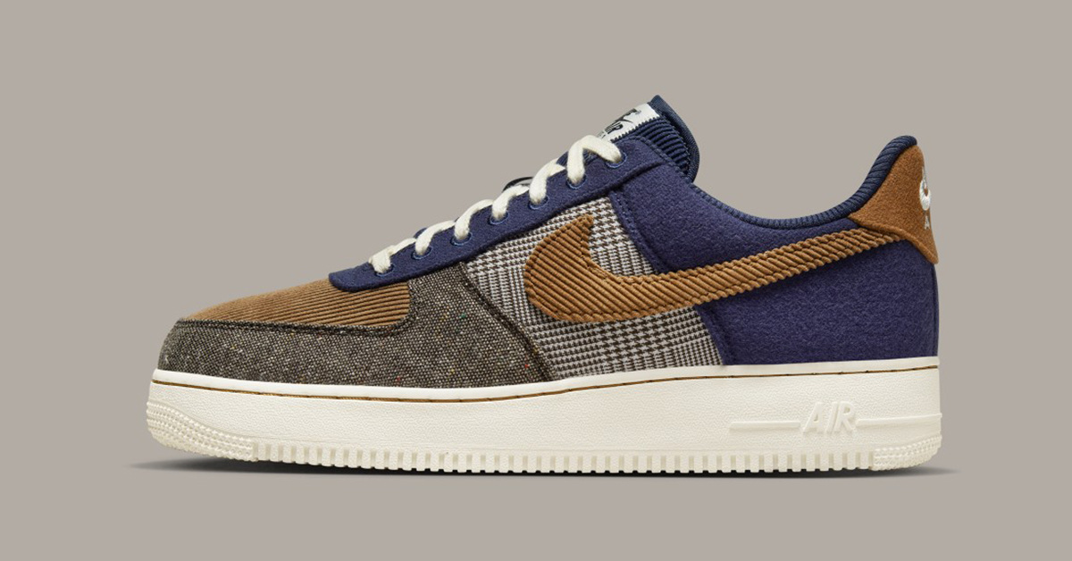 Textilvielfalt in Perfektion mit dem neuen Nike Air Force 1 '07 PRM