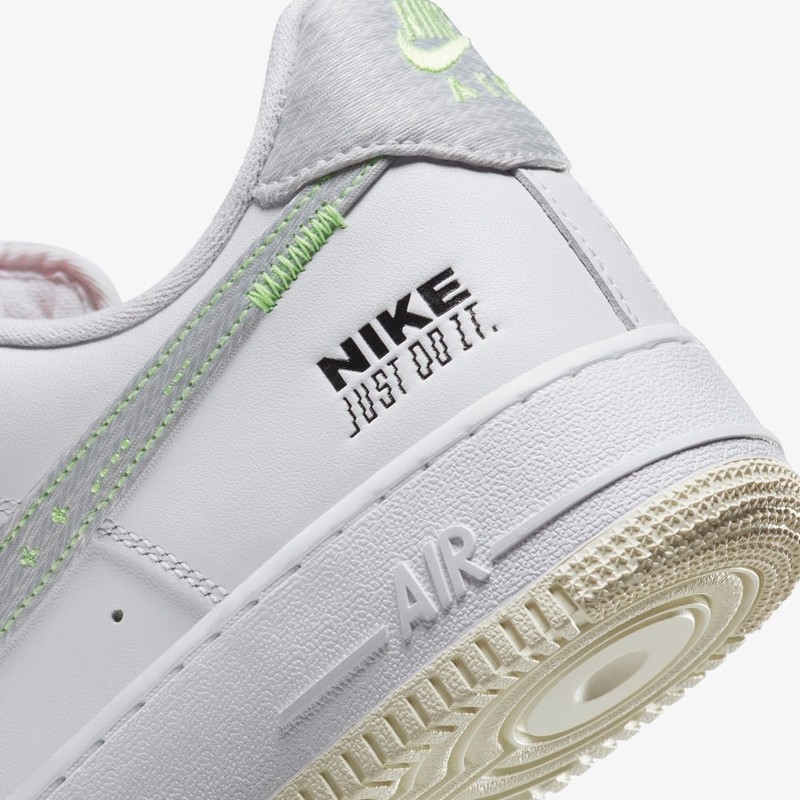 Nike Air Force 1 Neon Stitching White | FB1853-111