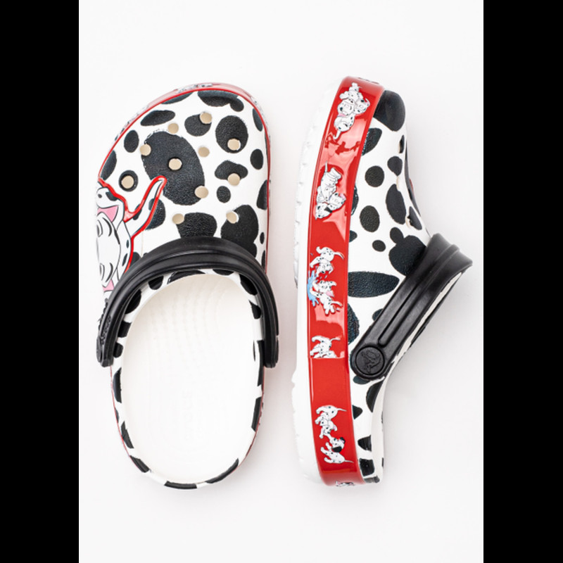 Kinder Schlappen Crocs Fun Lab 101 Dalmatians Clog T | 207485-100