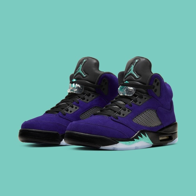 Official Pictures of the Air Jordan 5 "Alternate Grape"