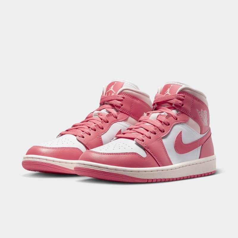 Air Jordan 1 Mid Strawberries and Cream | BQ6472-186