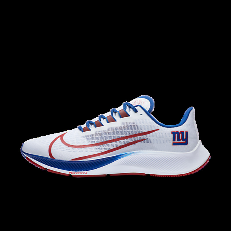 Unisex Nike White New York Giants Zoom Pegasus 37 Running Shoe