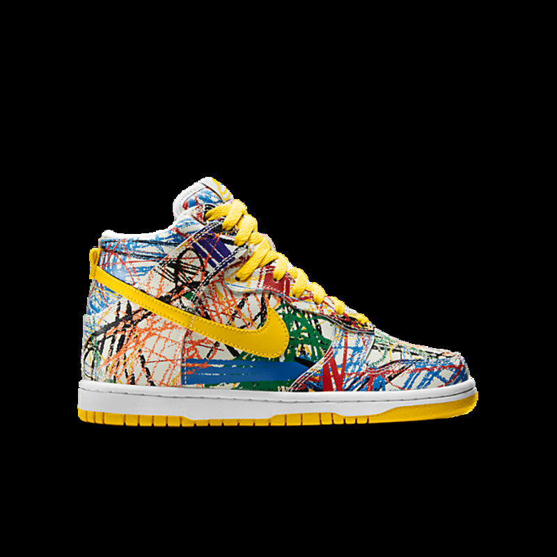 Nike dunk 2024 high scribble