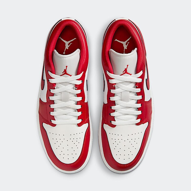 Air Jordan 1 Low "Red/White" | 553558-166