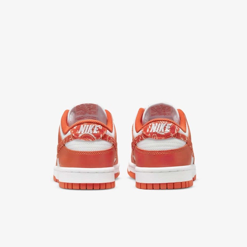 Nike Dunk Low Orange Paisley | DH4401-103