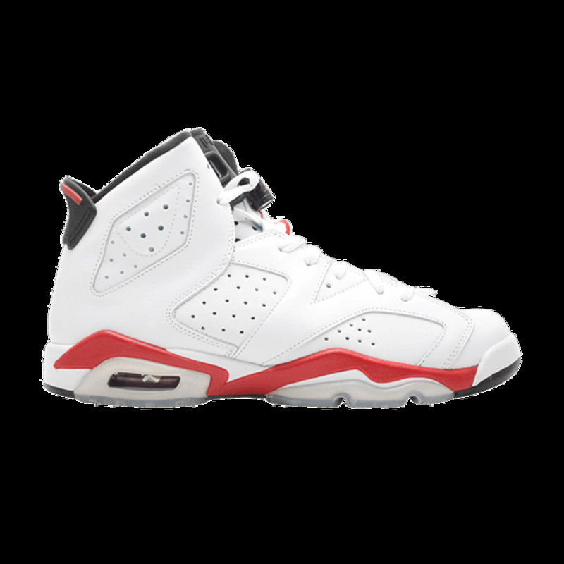 Jordan 6 Retro White Varsity Red (GS) | 384665-102