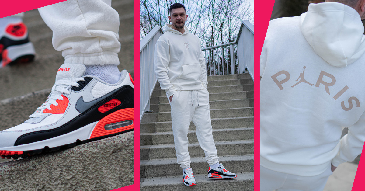 Nike Air Max 90 GORE-TEX "Infrared" mit Frühlingsflair und exklusivem Valentinstags-Angebot Nike Air Max 90 GORE-TEX "Infrared" mit Frühlingsflair und exklusivem Valentinstags-Angebot