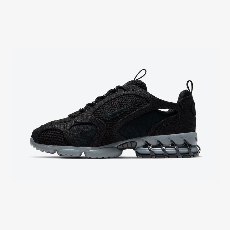 Stussy x Nike Air Zoom Spiridon Cage 2 Black | CQ5486-001