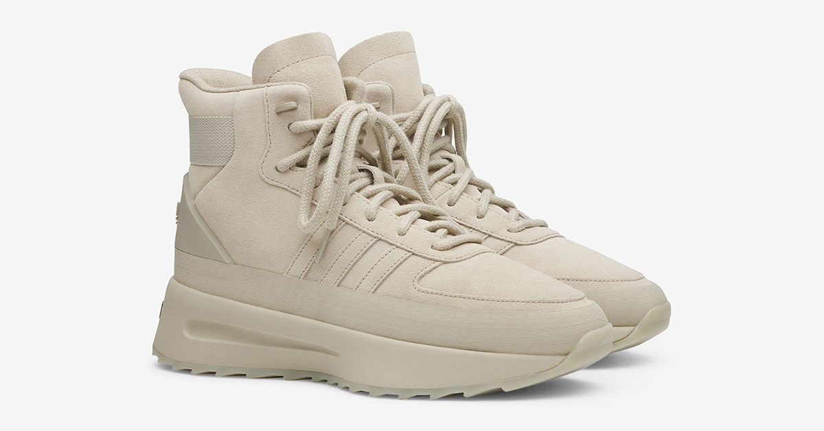 Fear of God x adidas Los Angeles Hiker: High-top outdoor sneaker now available