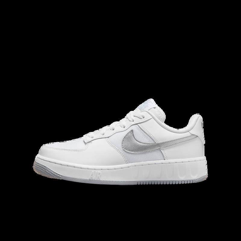Nike Air Force 1 Unity GS 'White Silver' | DQ6029-102