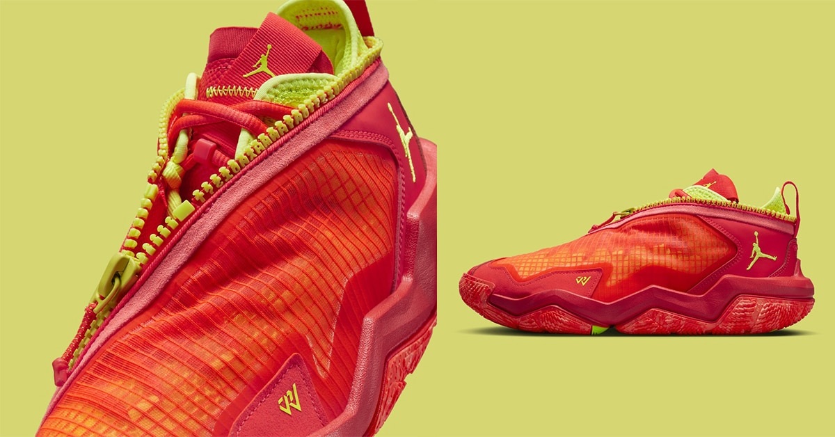 Nike verpackt den Jordan Why Not Zer0.6 mit Reißverschluss über die gesamte Länge