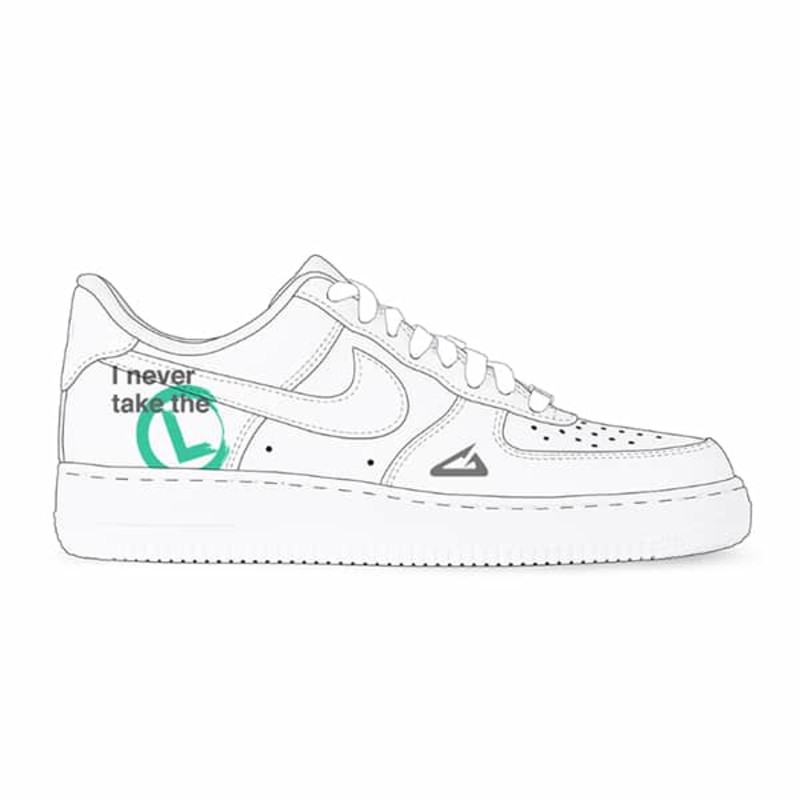 Nike Af1 Sketch Custom 