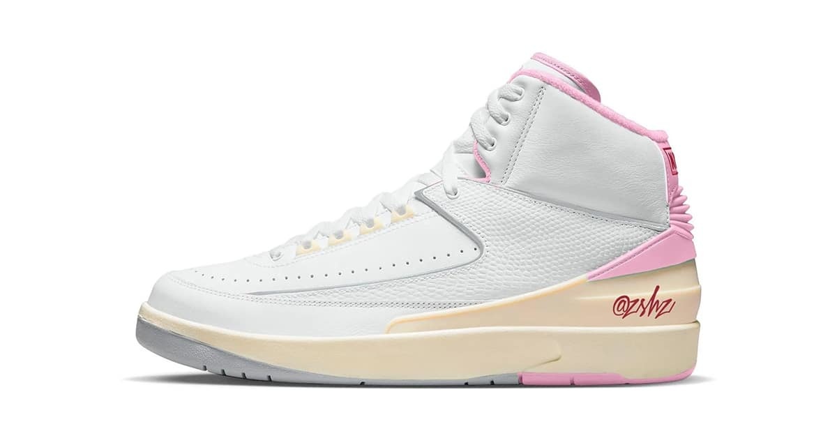 Erste Bilder des Air Jordan 2 WMNS „Soft Pink“